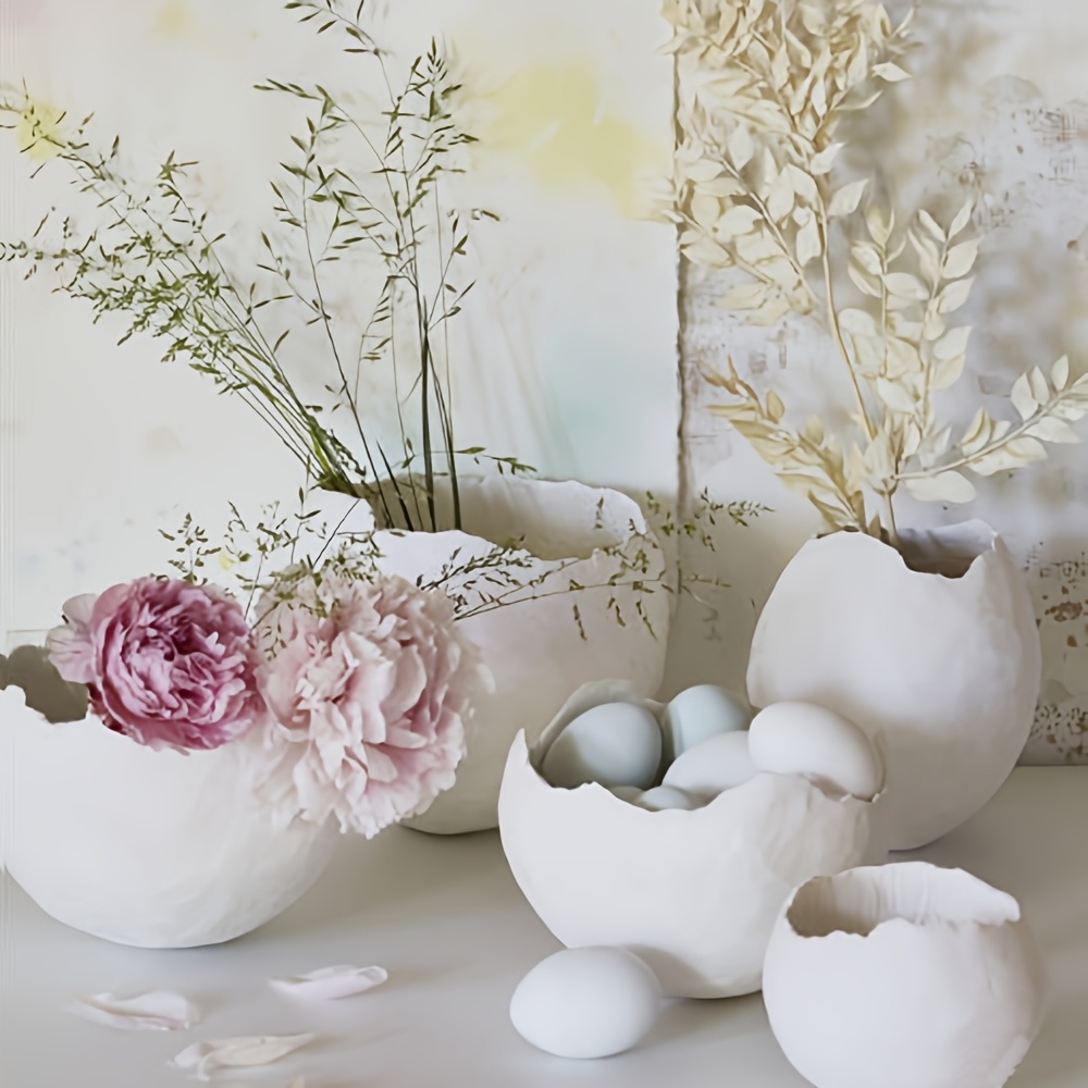 Candle Making Design - [Resin Mold] Silicone Egg Mold for