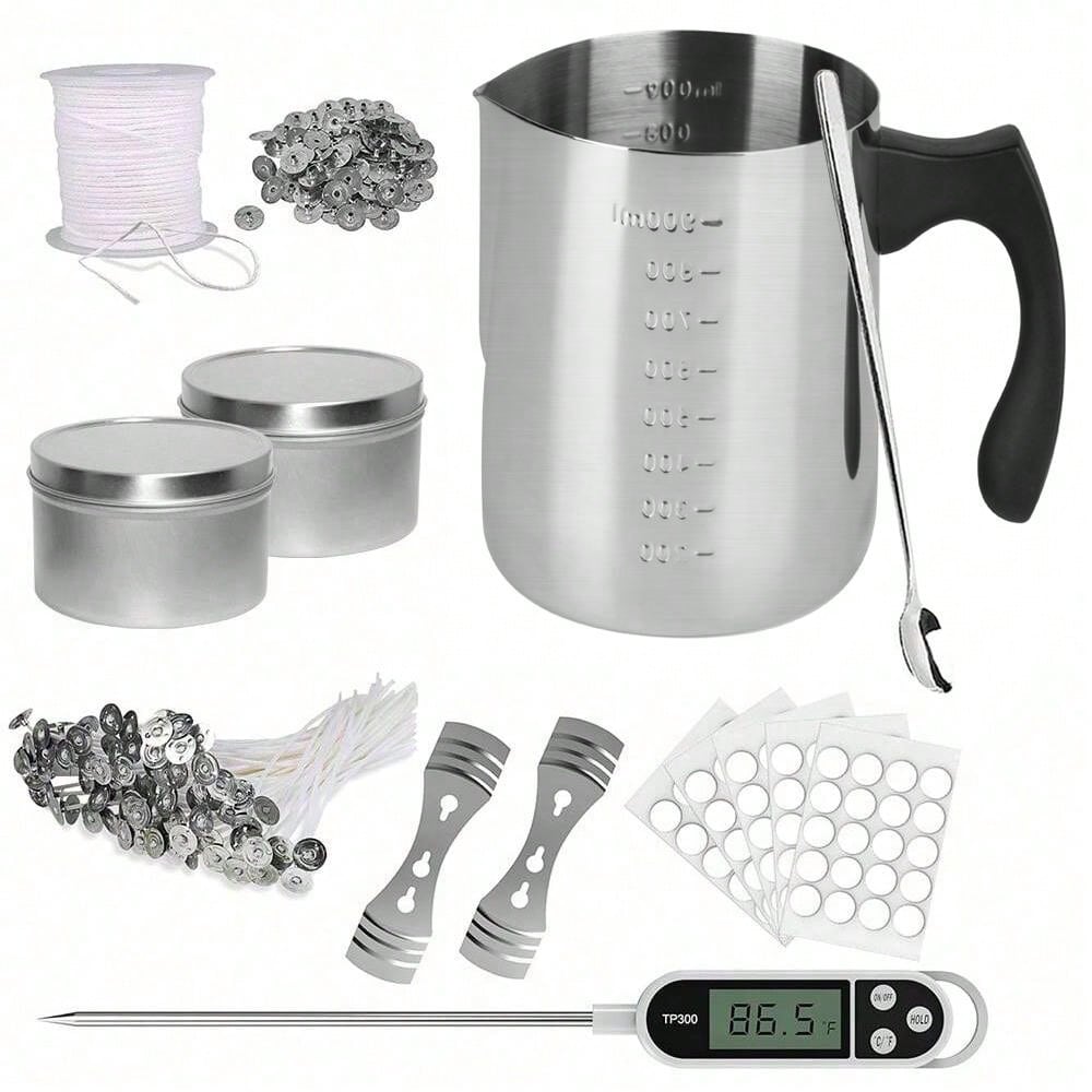 Candle Making Thermometer - Glintmos Candle Making Starter Kit, Including
