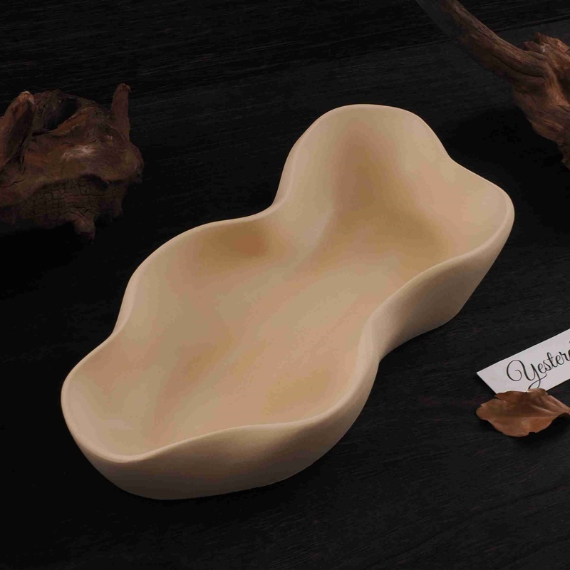 Candle Making Design - DIY Irregular Wave Candle Bowl Silicone