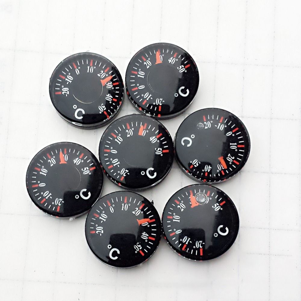 Candle Making Thermometer - Practical Mini Circular Thermometer Plastic Waterproof