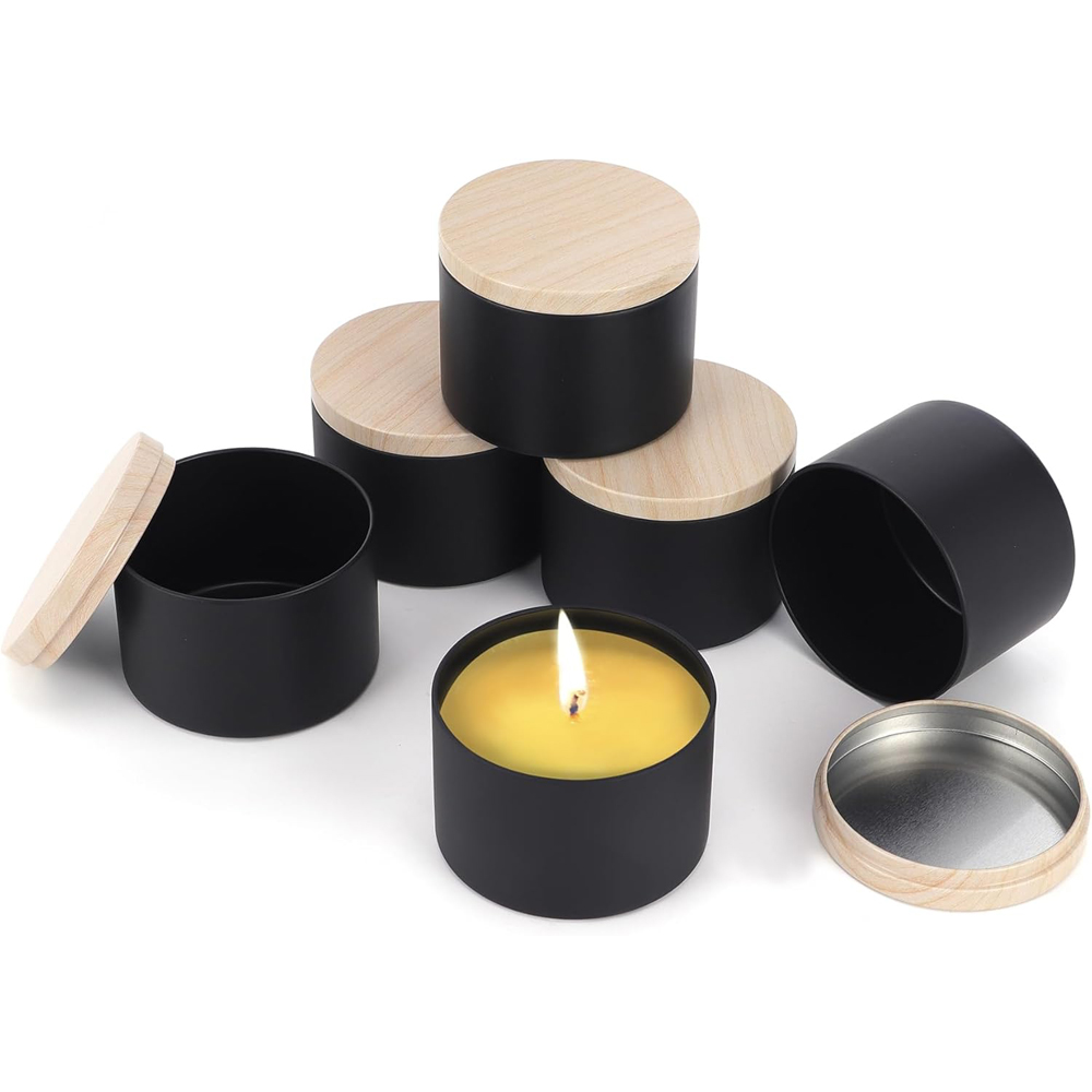 White Candle tins with Metal W - đánh giá và giá Candle Making Homewood