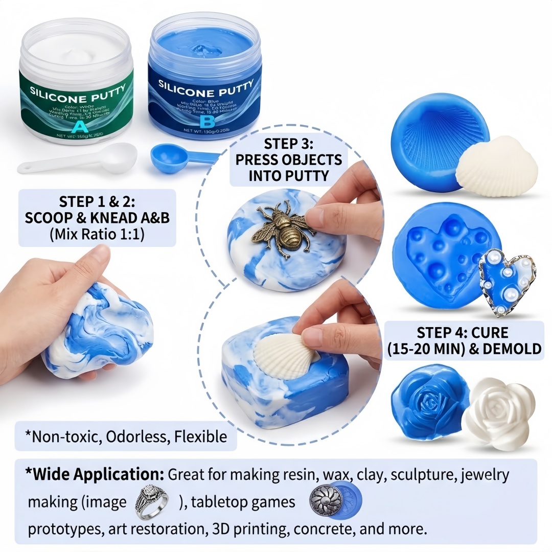 Silicone Putty Mold Making Sup - đánh giá và giá Candle Making Design