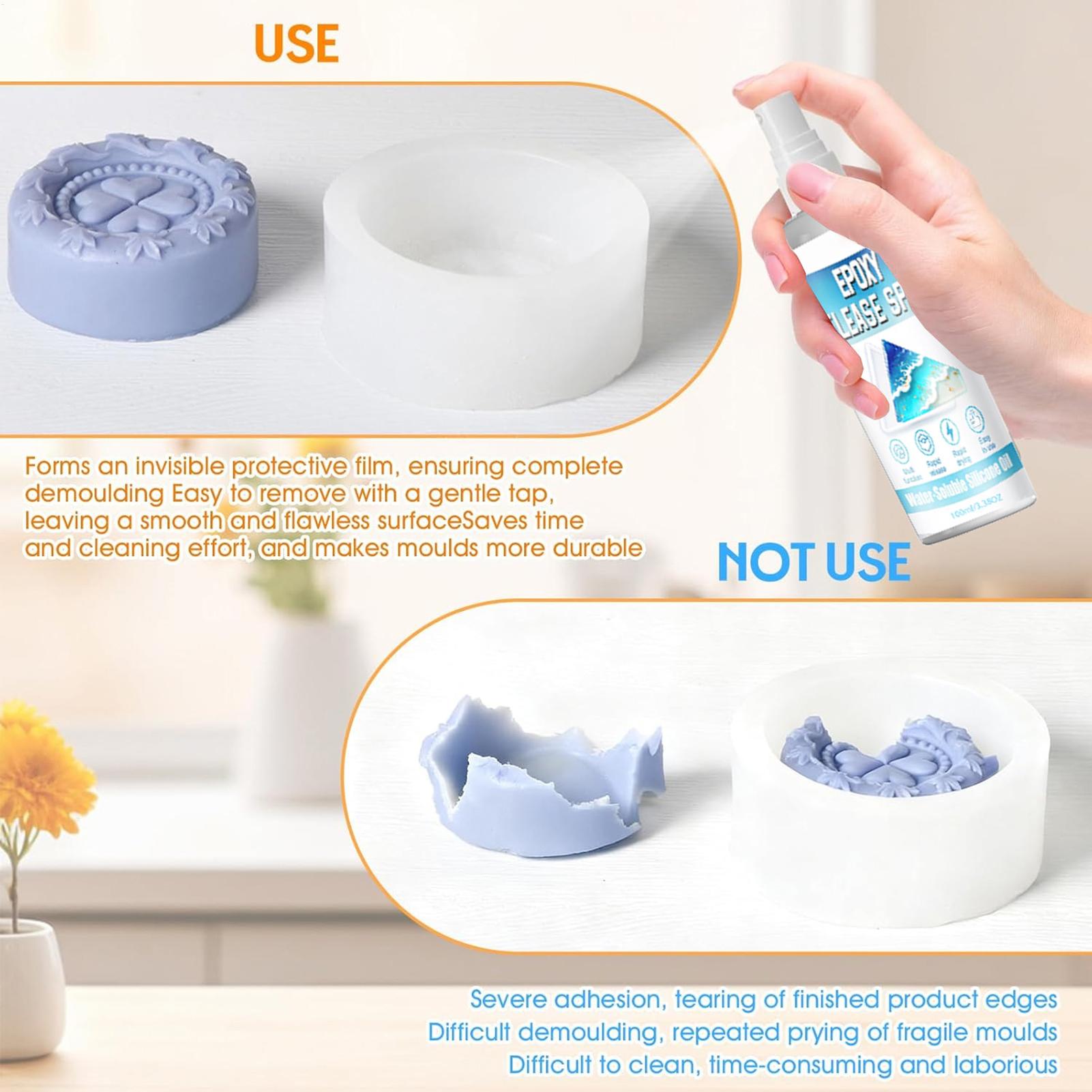 100ml Silicone Release Spray E - đánh giá và giá Candle Making Design