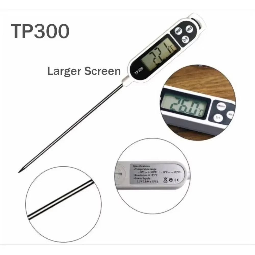 Food Thermometer TP300 Digital - đánh giá và giá Candle Making Thermometer