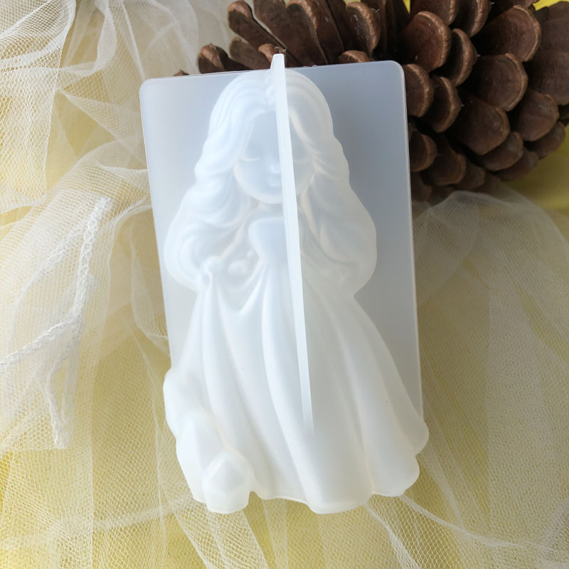 3D Cute Princess Silicone Cand - đánh giá và giá Candle Making Design