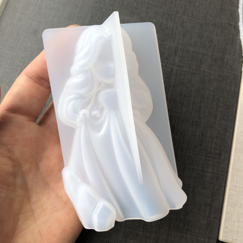 3D Cute Princess Silicone Cand - đánh giá và giá Candle Making Design