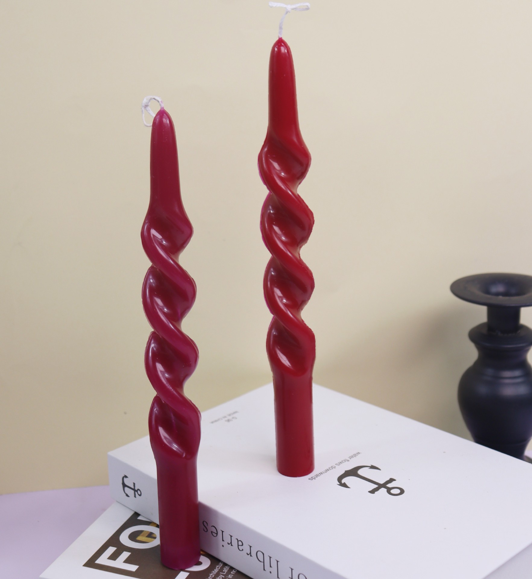 XOẮN Sọc Cột Acrylic Nến Khuôn - đánh giá và giá Candle Making Workshop