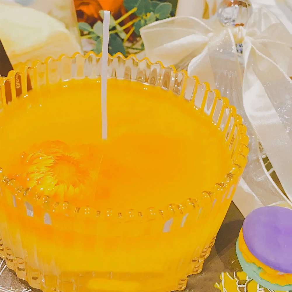 200g Yellow Clear Gel Jelly Wa - đánh giá và giá Candle Making Workshop