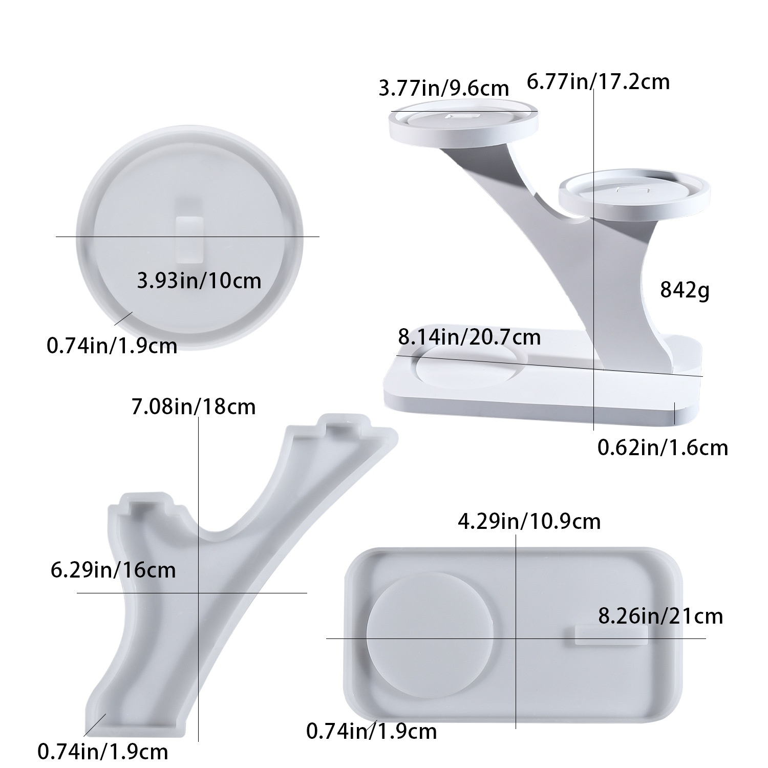 DIY epoxy resin mold candlesti - đánh giá và giá Candle Making Design