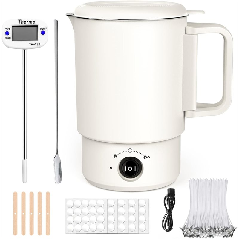 A47U Electric Wax Melting Pot  - đánh giá và giá Candle Making Thermometer
