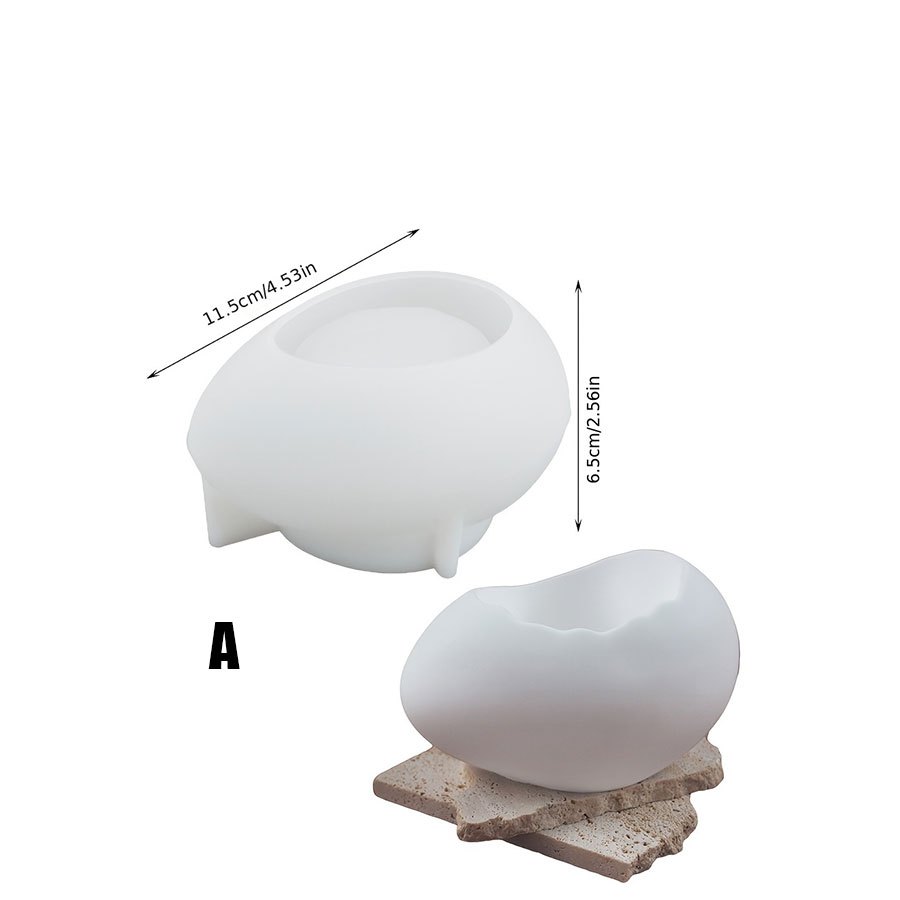 [Resin Mold]  Silicone Egg Mol - đánh giá và giá Candle Making Design