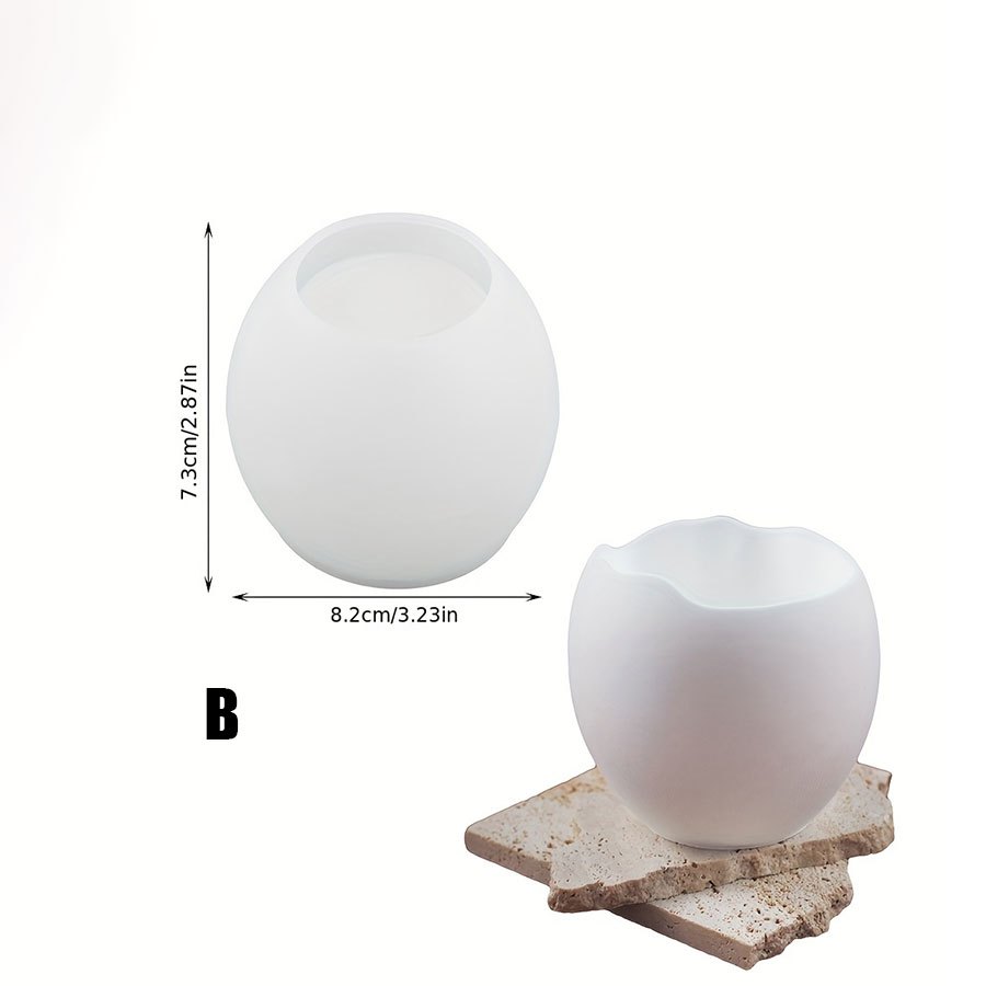 [Resin Mold]  Silicone Egg Mol - đánh giá và giá Candle Making Design