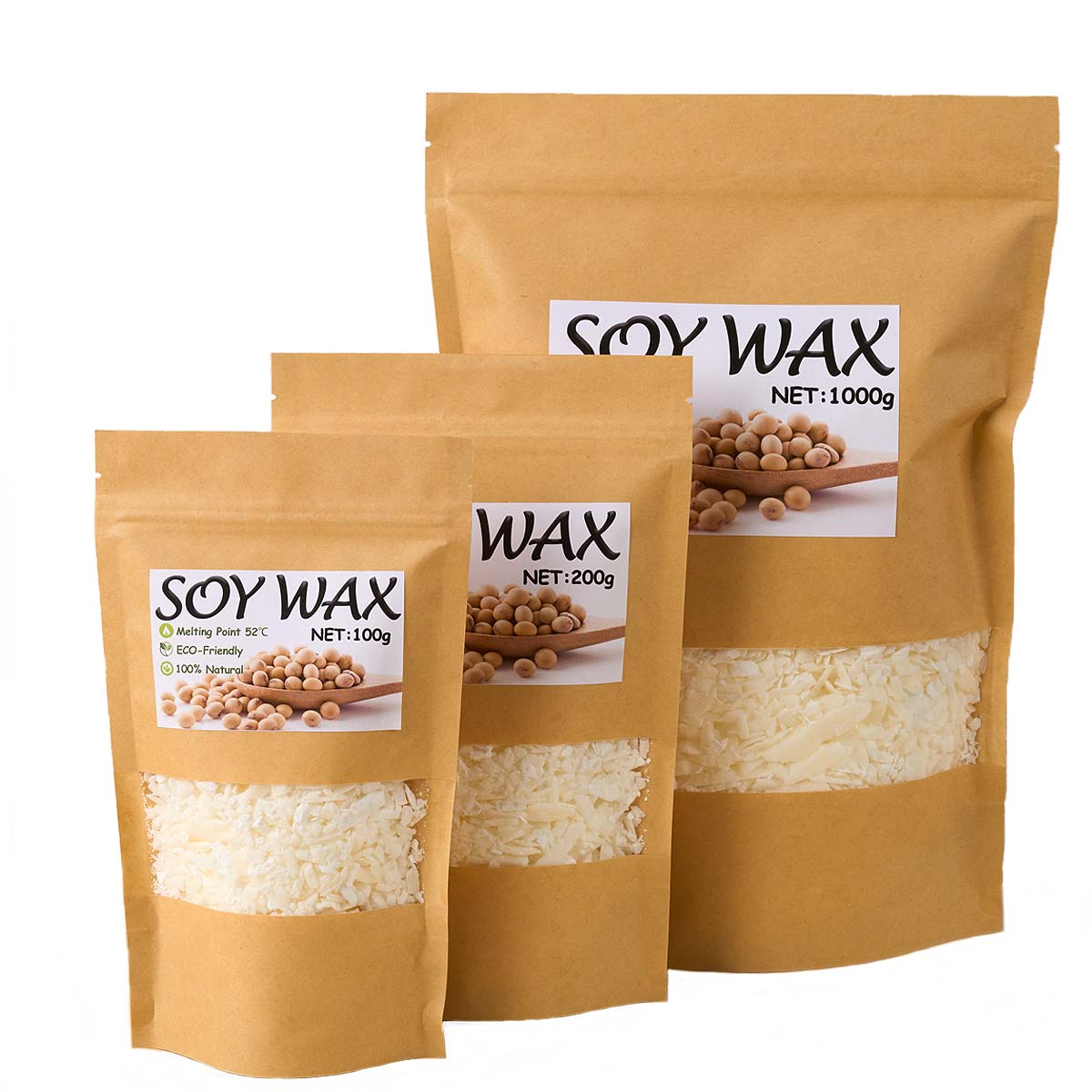 1 Pounds Pure White Soy Wax Fo - đánh giá và giá Candle Making Workshop