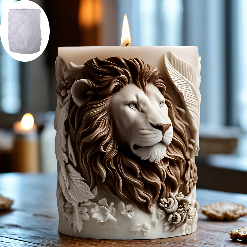 3D Lion Relief Candle Mold - F - đánh giá và giá Candle Making Thermometer