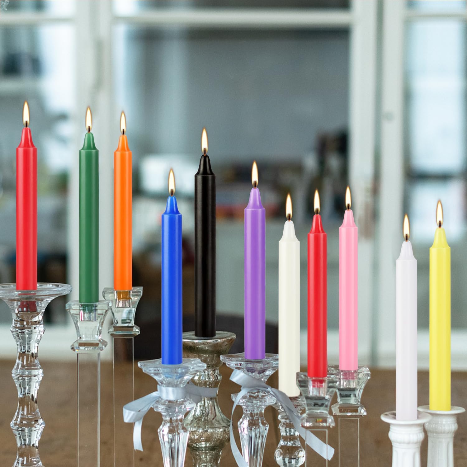 20 Colorful Small Stick Candle - đánh giá và giá Candle Making Place