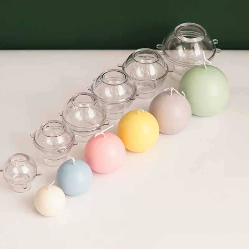 5-8cm Spherical Candle Plastic - đánh giá và giá Candle Making Workshop