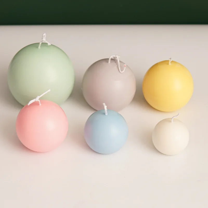 5-8cm Spherical Candle Plastic - đánh giá và giá Candle Making Workshop