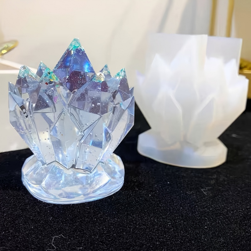1pcCrystal Cluster Decorative  - đánh giá và giá Candle Making Design