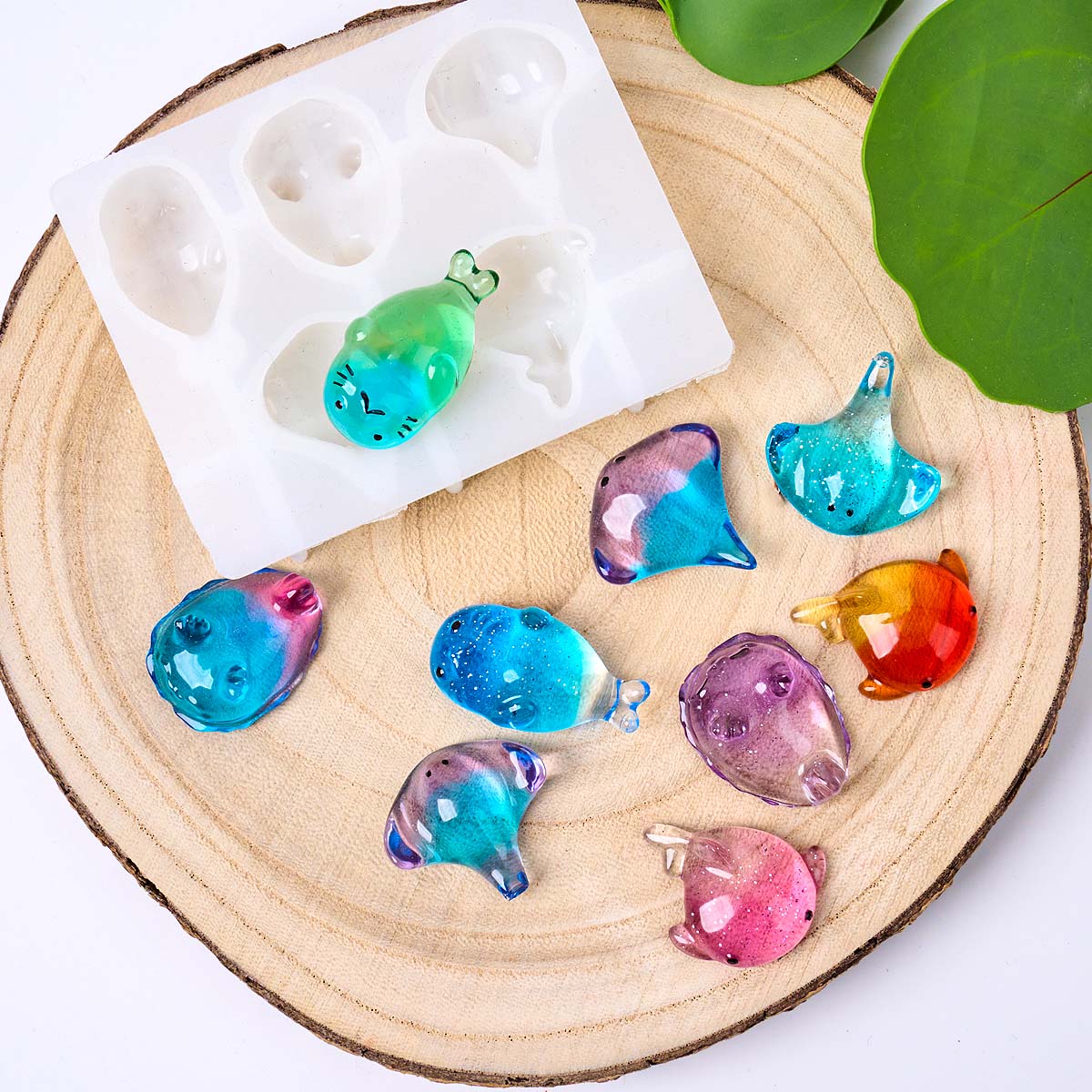 3D Healing Kawaii Manta Ray Wh - đánh giá và giá Candle Making Design