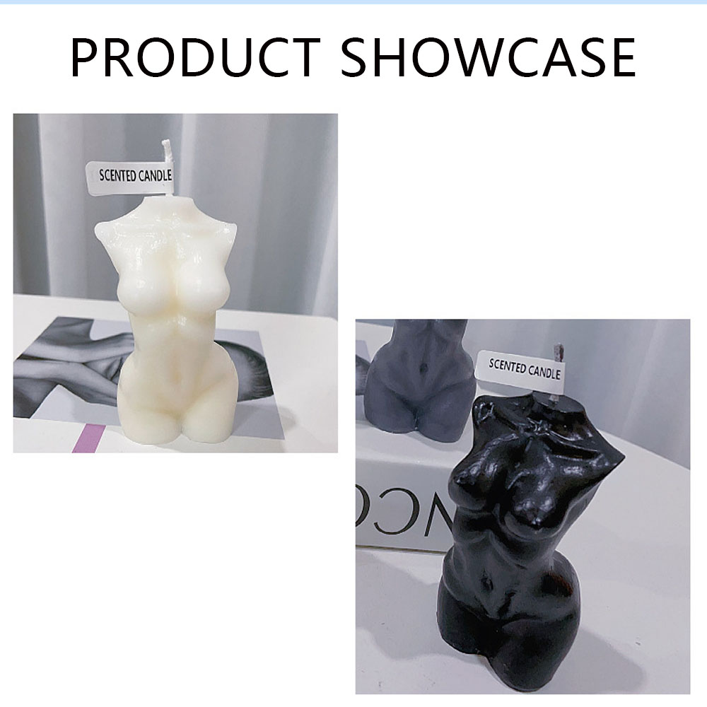 Female Torso Body Shape Scente - đánh giá và giá Candle Making Design