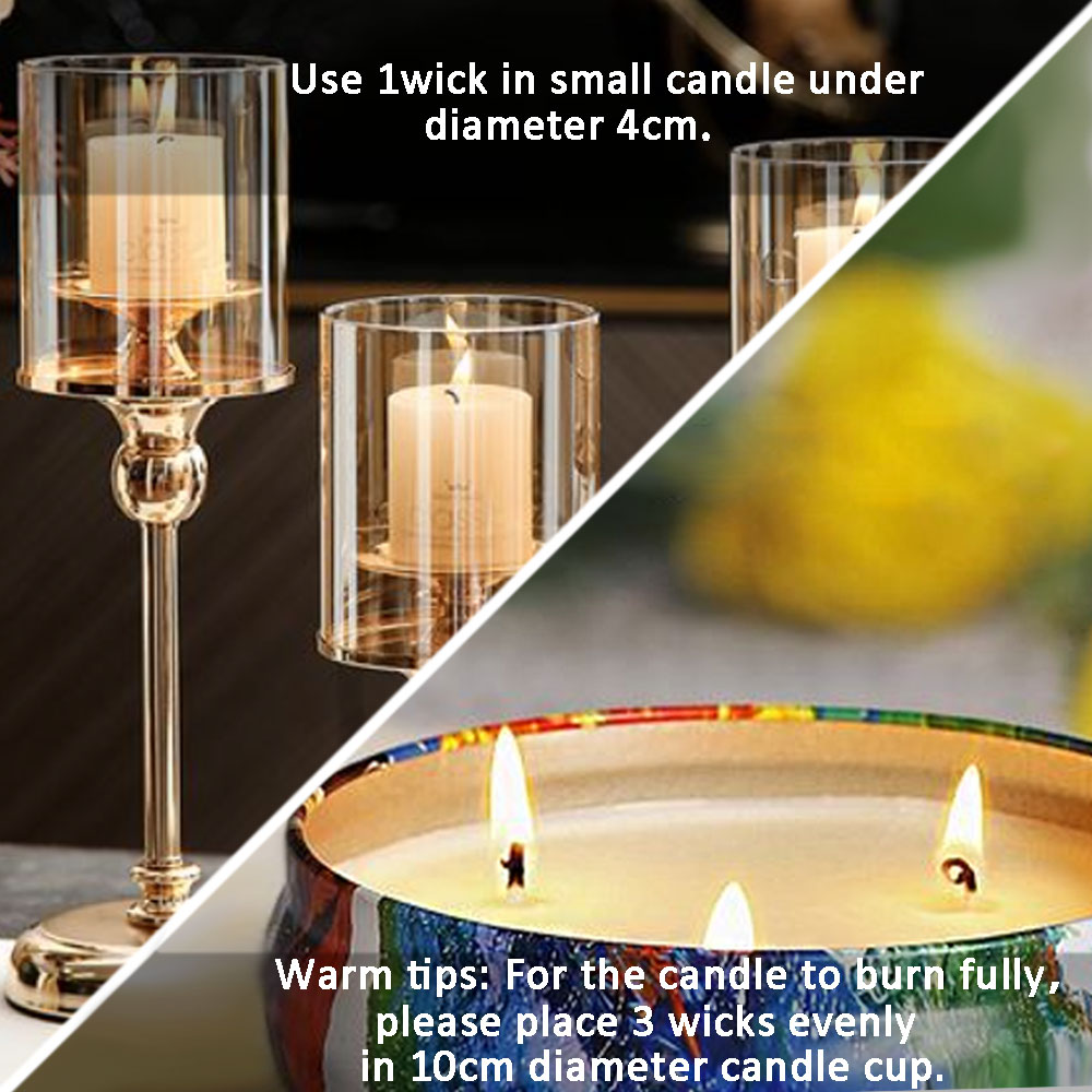 55pcs Flower Candle Wick Wood  - đánh giá và giá Candle Making Homewood