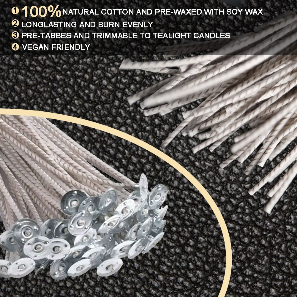 55pcs Flower Candle Wick Wood  - đánh giá và giá Candle Making Homewood