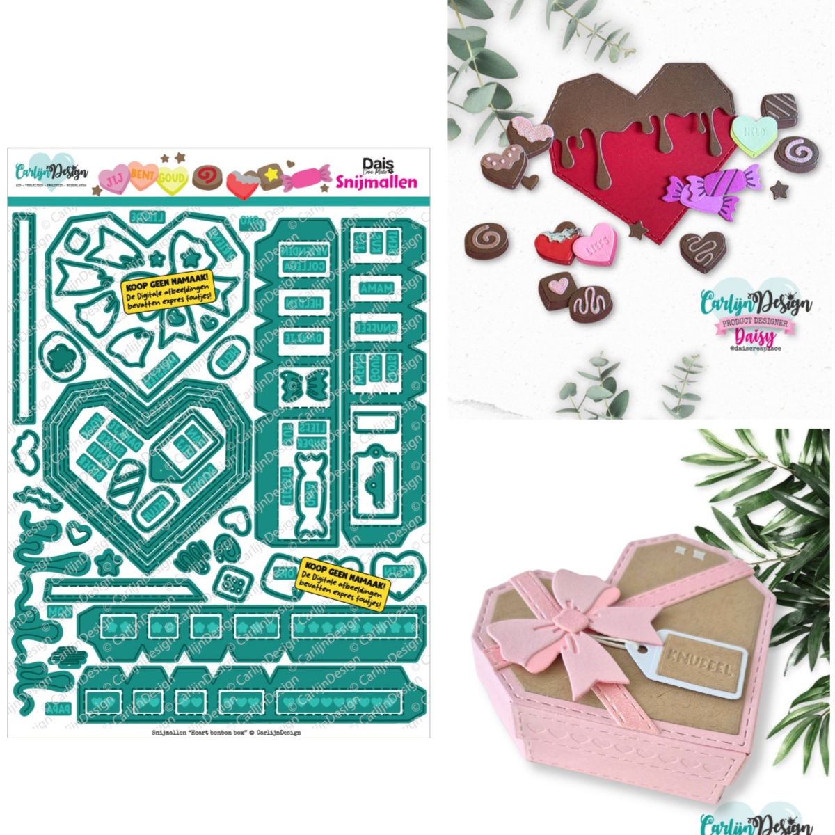 Heart Bonbon Box Unicorn Choco - đánh giá và giá Candle Making And Perfume