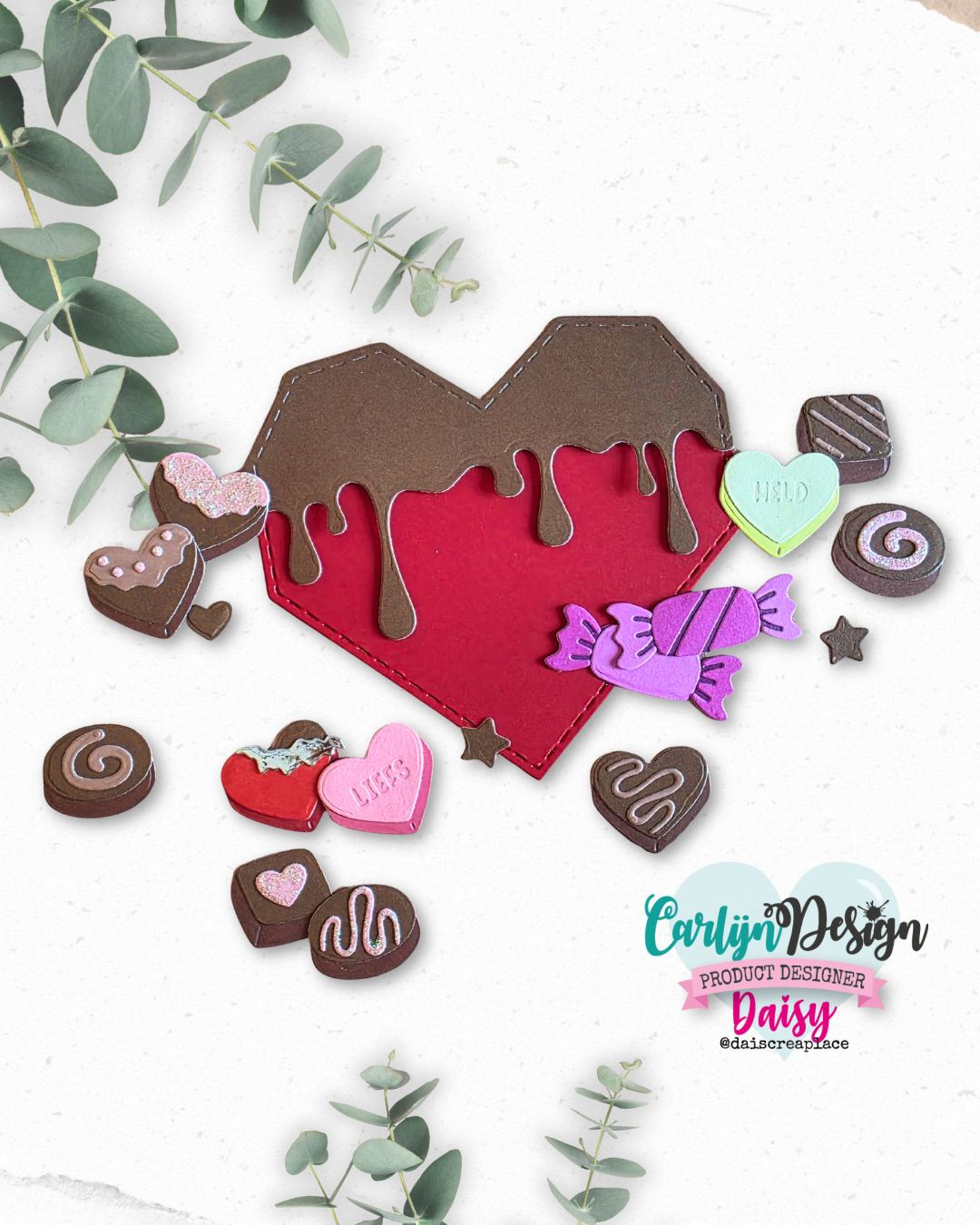 Heart Bonbon Box Unicorn Choco - đánh giá và giá Candle Making And Perfume