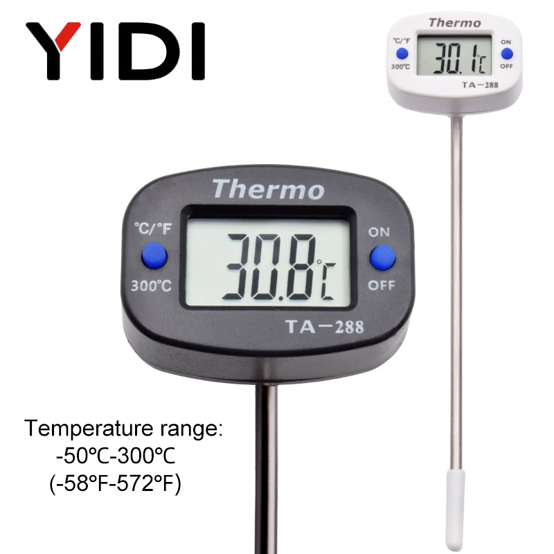 TA288 LCD Nhiệt Kế Thực Phẩm K - đánh giá và giá Candle Making Thermometer
